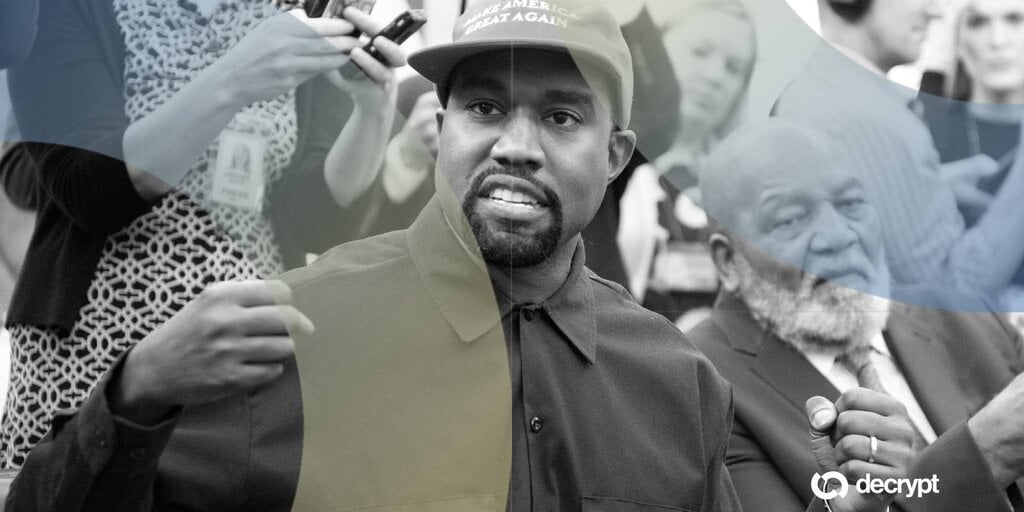 Kanye West 在 Solana 上疯狂首发加密货币