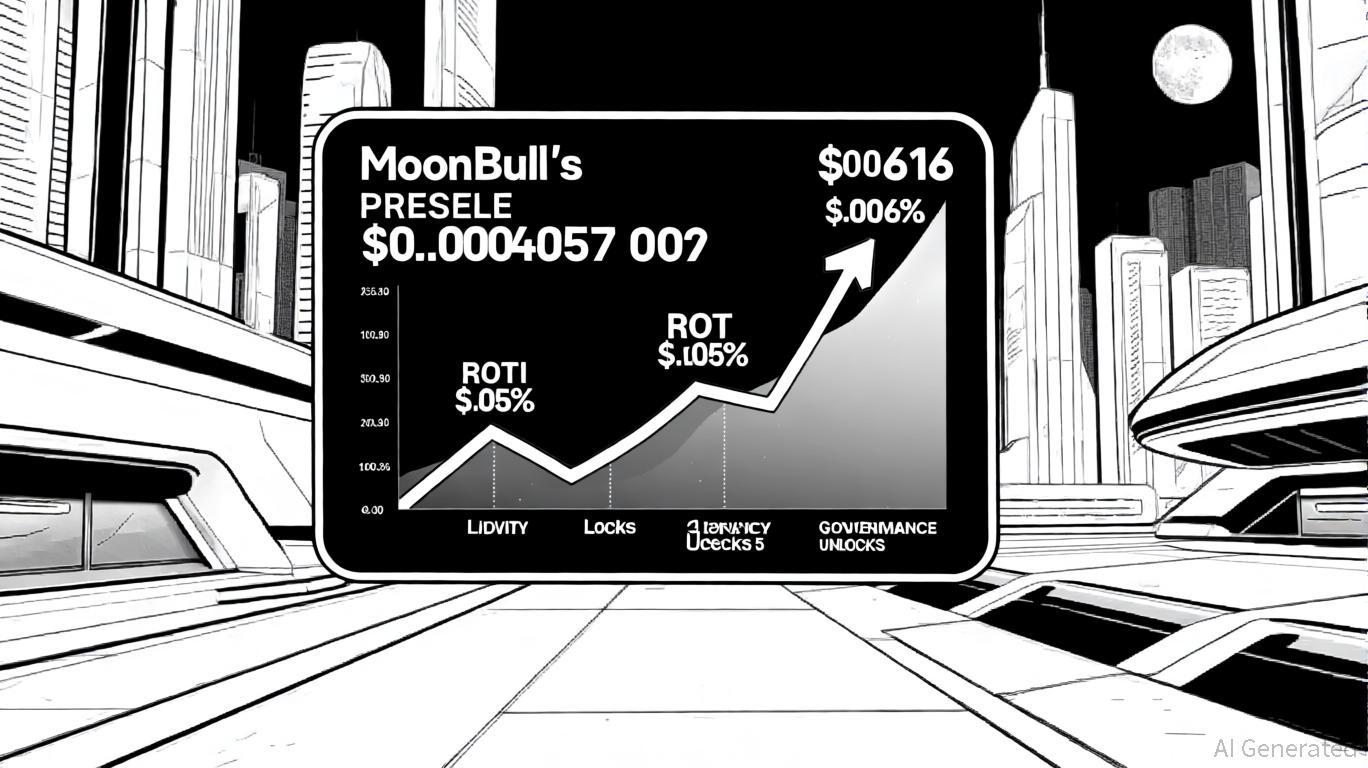 MoonBull 2025 年 10 月的预售潜力:比特币和 Toncoin 主导的高波动性游戏的前景