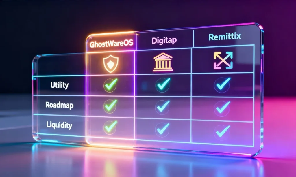 2025年第四季度最值得关注的山寨数字货币：GhostWareOS、Digitap、Remittix